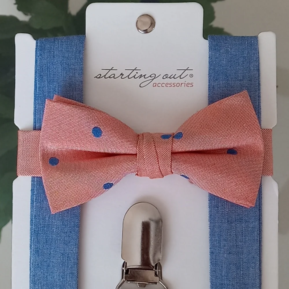 Starting Out Bow Tie and Suspenders